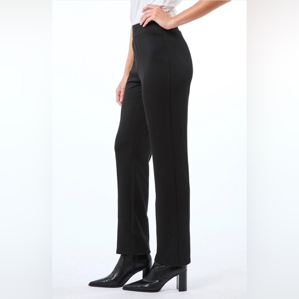 Cable & Gauge Women’s Knit Pants Black, 3XL